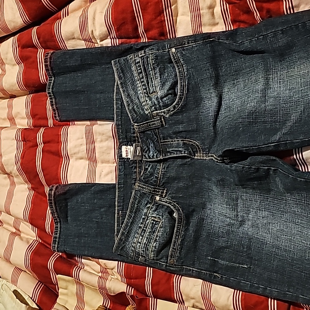 H2J dark wash skinny jeans